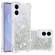 Coque Samsung Galaxy S25 Edge en TPU Glitter Quicksand
