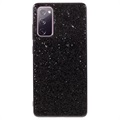 Coque Hybride Samsung Galaxy S20 FE - Série Glitter - Noire