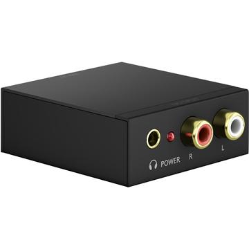 Goobay Convertisseur audio numérique vers analogique - Noir