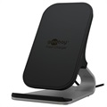 Support du Bureau & Chargeur sans Fil Rapide Qi Goobay - 10W - Noir