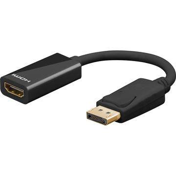 Goobay Câble adaptateur HDMI vers DisplayPort - 4K/60Hz - Noir
