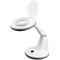 Goobay Lampe loupe LED avec socle - Blanc