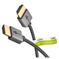 Goobay Plus Slim High Speed HDMI Cable with Ethernet - 1m