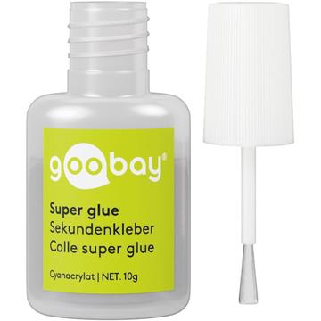 Goobay Super Glue pour la maison, l\'industrie et les loisirs - 10g