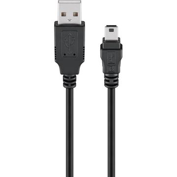 Câble USB 2.0 / Mini USB Goobay - 1m