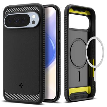 Coque Google Pixel 10 Pro XL en TPU Spigen Rugged Armor Mag - Noire