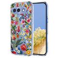 Coque Google Pixel 10a en TPU à motif floral - Lys