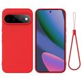 Coque Google Pixel 11 en silicone liquide avec dragonne