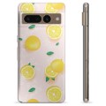 Coque Google Pixel 7 Pro en TPU - Motif Citron