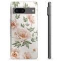 Coque Google Pixel 7 en TPU - Motif Floral