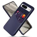 Coque Google Pixel 8a avec Porte-Cartes KSQ - Bleue