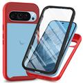 Coque Google Pixel 9 - Série 360 Protection - Rouge / Claire