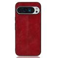 Coque Hybride Google Pixel 9/9 Pro Revêtu - Rouge