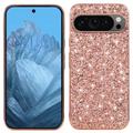 Coque Hybride Google Pixel 9/9 Pro - Série Glitter - Rose Doré