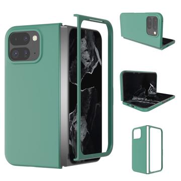 Coque Google Pixel 9 Pro Fold en Plastique Caoutchouté - Verte