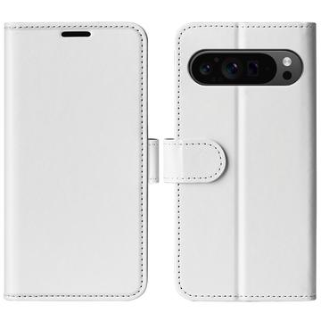 Étui Portefeuille Google Pixel 9 Pro XL avec Fermeture Magnétique - Blanc