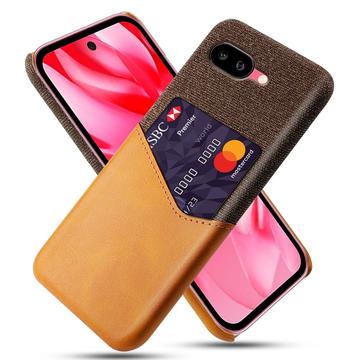 Coque Google Pixel 9a avec Porte-Cartes KSQ - Orange