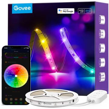 Govee H618A Basic RGBIC Bandes lumineuses à LED - 5m, Wi-Fi & Bluetooth