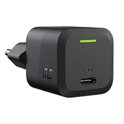 Chargeur Green Cell Power GaN 33W - Chargeur rapide compact USB-C pour ordinateur portable, MacBook, iPhone, tablette, Nintendo Switch