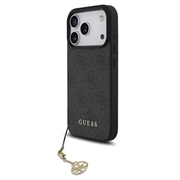 Coque hybride iPhone 17 Pro Guess 4G Charm - Compatible MagSafe