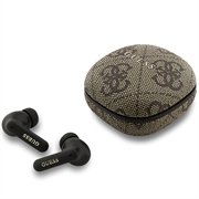 Écouteurs sans fil Guess 4G Script Logo ENC - Marron