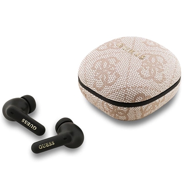 Casque True Wireless Guess 4G Script Logo ENC - Rose