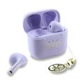 Écouteurs True Wireless Guess Charm avec effet brillant et logo classique - violet