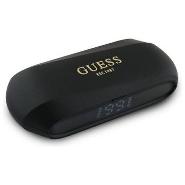 Casque sans fil avec étui de chargement Guess Elongated Metallic Printed Logo