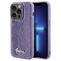 Coque iPhone 15 Pro Max Guess Sequin Script Logo - Violete