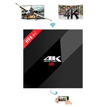 Box TV H96 Pro+ 4K Ultra HD Android