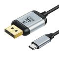 Câble USB-C vers DisplayPort HD022 - 1.8m - Noir