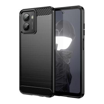 Coque HMD Fusion en TPU Brossé - Fibre de Carbone