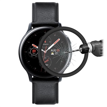 Protecteur d\'Écran en Verre Trempé Hat Prince pour Samsung Galaxy Watch Active2 - 40mm - Noir