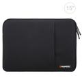 Haweel Étui antichoc pour MacBook/ordinateur portable en Oxford - 15" - Noir
