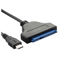 Câble Adaptateur Haute Vitesse USB-C vers SATA 2.5" - Noir