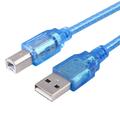 Câble d'imprimante USB haute vitesse 2.0 - USB-A mâle / USB-B mâle - 1.8m - Bleu