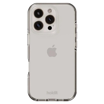 Coque iPhone 16 Pro Holdit Seethru - Blanche