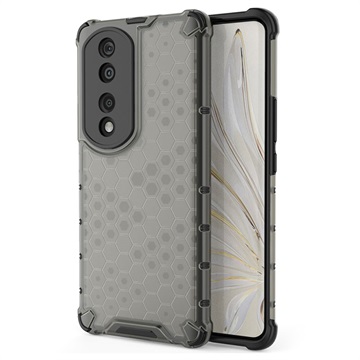 Coque Hybride Honor 70 Pro Honeycomb Armored - Noire