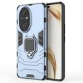 Coque Hybride Honor 200 Pro avec Support Bague - Bleue