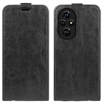 Étui à Rabat Vertical Honor 200 Pro avec Porte-Cartes - Noir