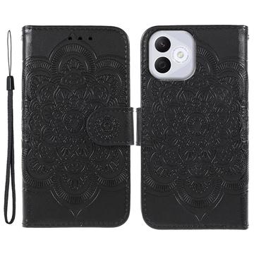 Étui Portefeuille Honor 400 Lite Mandala Série - Noir