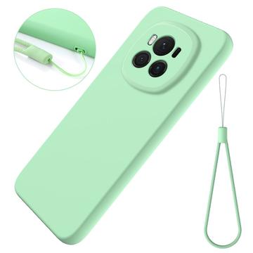 Coque Honor Magic6 en Silicone Liquide - Verte