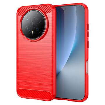 Coque Honor Magic8 en TPU Brossé - Fibre de Carbone