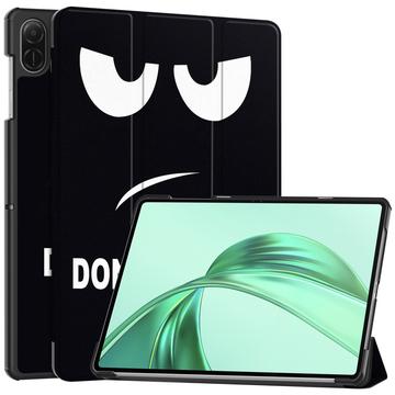 Étui à Rabat Smart Honor Pad X8a - Série Tri-Fold - Ne me touche pas