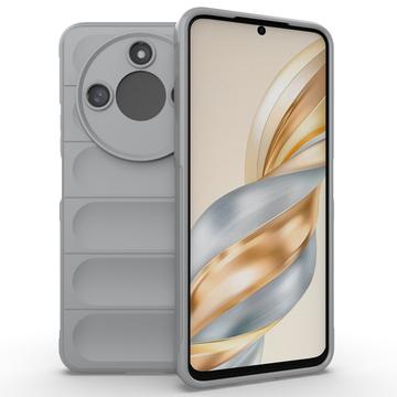 Coque Honor X60 en TPU - Rugged - Gris Clair