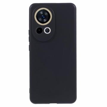 Coque Huawei Nova 12 Pro en TPU Mate Anti-Empreintes - Noire