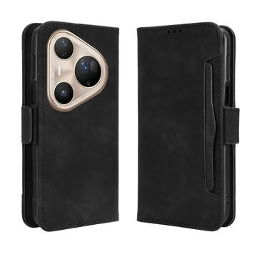 Étui portefeuille Huawei Pura 80 Ultra Porte-Cartes - Noir