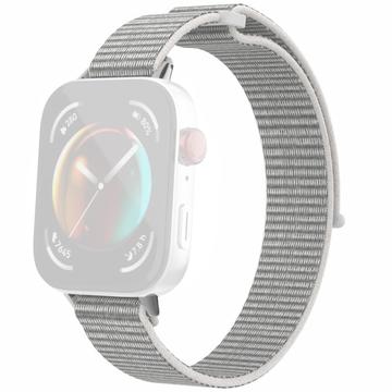 Huawei Watch Fit 3 - Bracelet en Nylon avec Fermeture Velcro - Gris