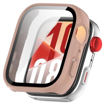 Coque Huawei Watch Fit 4 en Plastique avec Protecteur d\'Écran - Rose