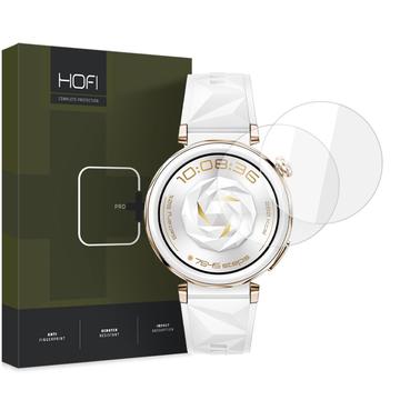 Protecteur d’Écran Huawei Watch GT 5 Pro en Verre Trempé - Hofi Premium Pro+ - 42mm - 2 Pcs.